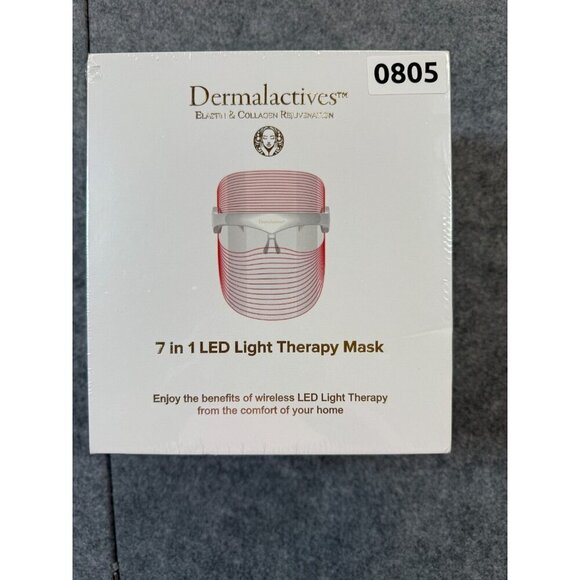 Dermalactives 7-in-1 LED Light Therapy Mask Anti Aging for Skin Rejuvenation - Picture 3 of 3